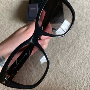 Prada Black Gradient Sunglasses SPR 09S